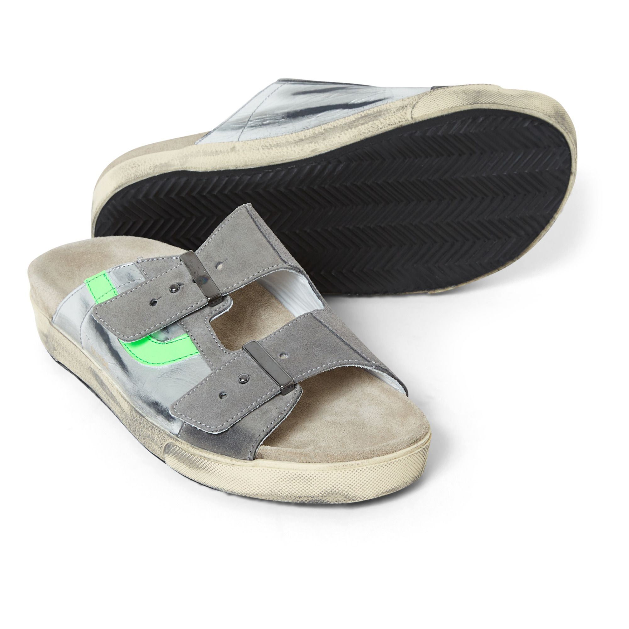 Sundl Sandals | Silver