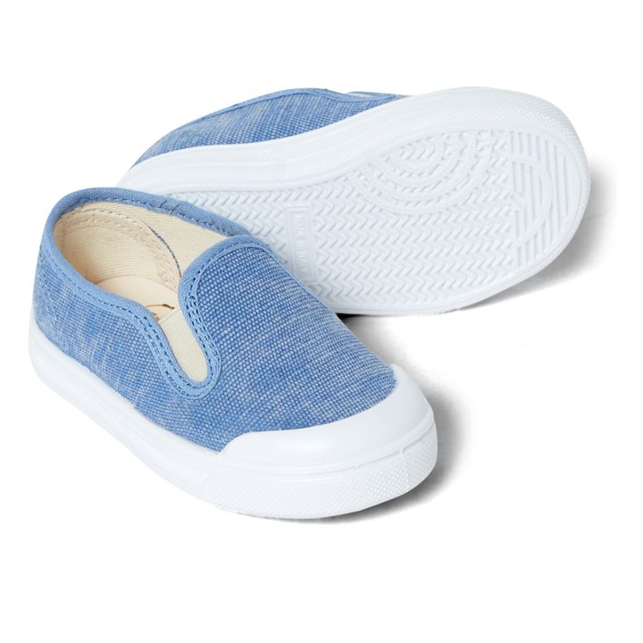 Zapatillas de tejido reciclado | Azul- Imagen del producto n°1