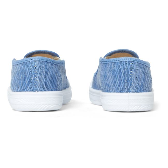 Recycled Fabric Slip-On | Blue