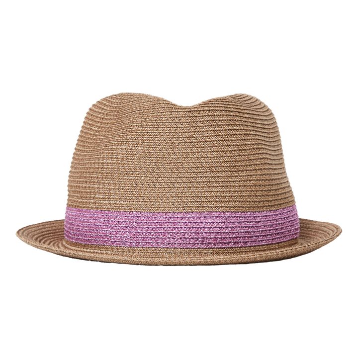 Portofino Lurex Hat - Children's Collection | Rosa- Immagine del prodotto n°0