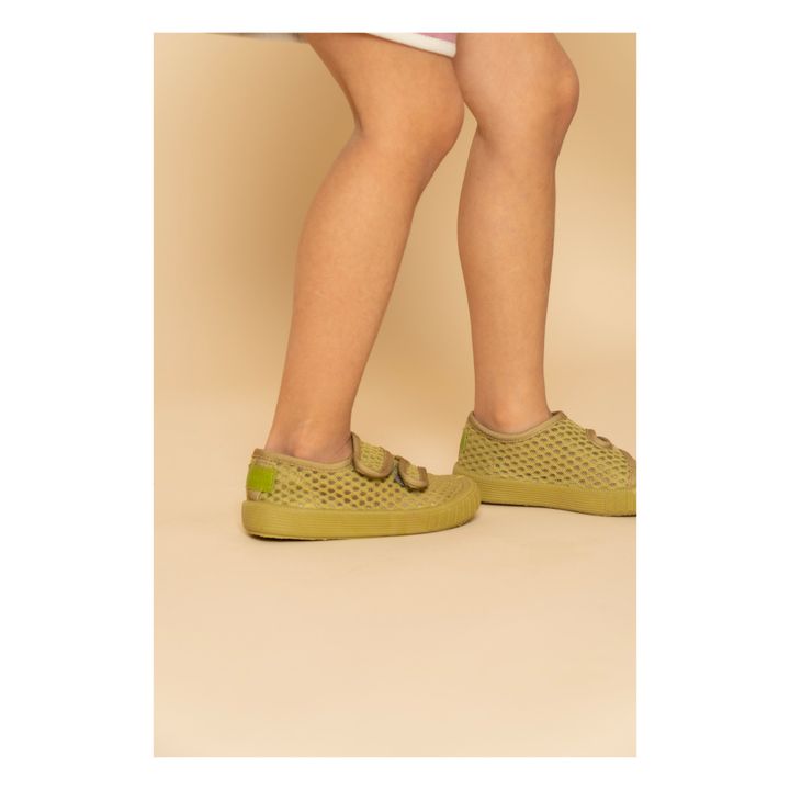 Sommerliche Sneakers | Grünolive- Produktbild Nr. 2