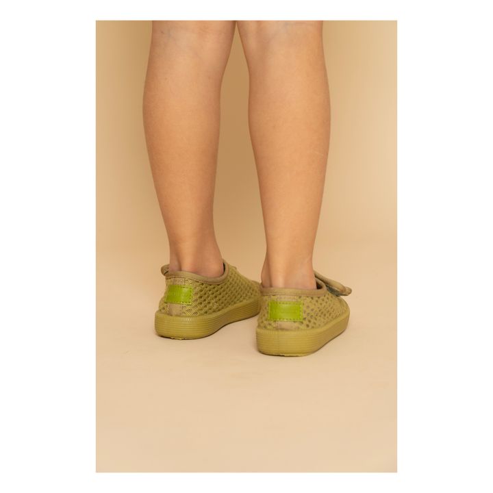 Sommerliche Sneakers | Grünolive- Produktbild Nr. 3