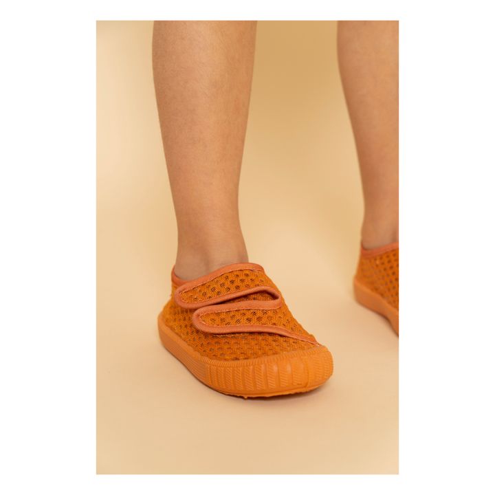 Sommerliche Sneakers | Orange- Produktbild Nr. 2