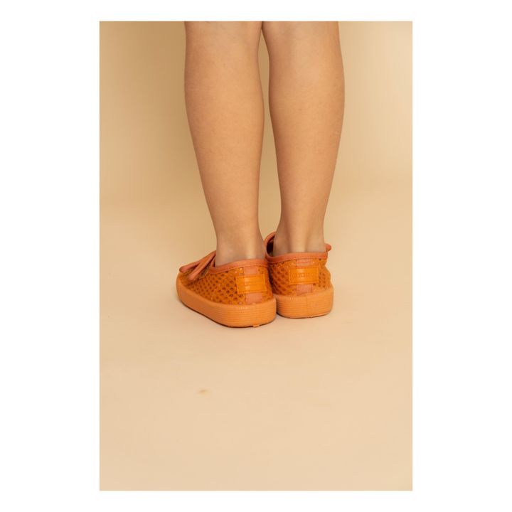 Sommerliche Sneakers | Orange- Produktbild Nr. 3