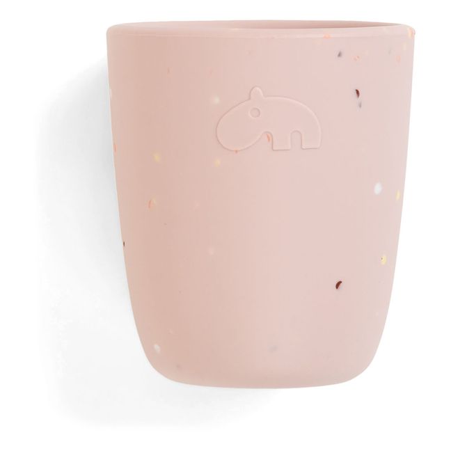 Confetti silicone lunch box | Pink