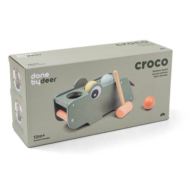 Jeu de marteau Croco | Vert