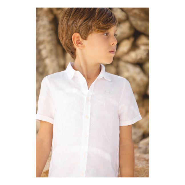Camicia di lino | Bianco