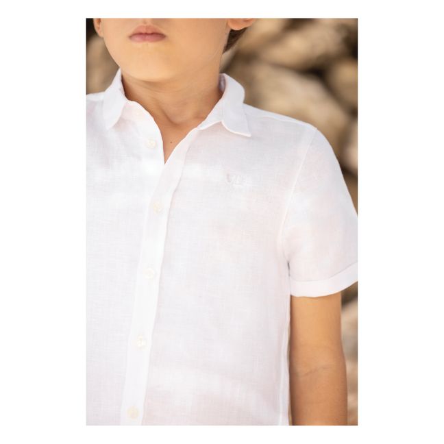 Camicia di lino | Bianco