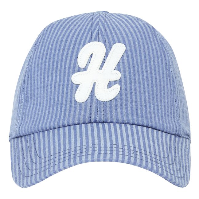 Casquette H Denim | Bleu