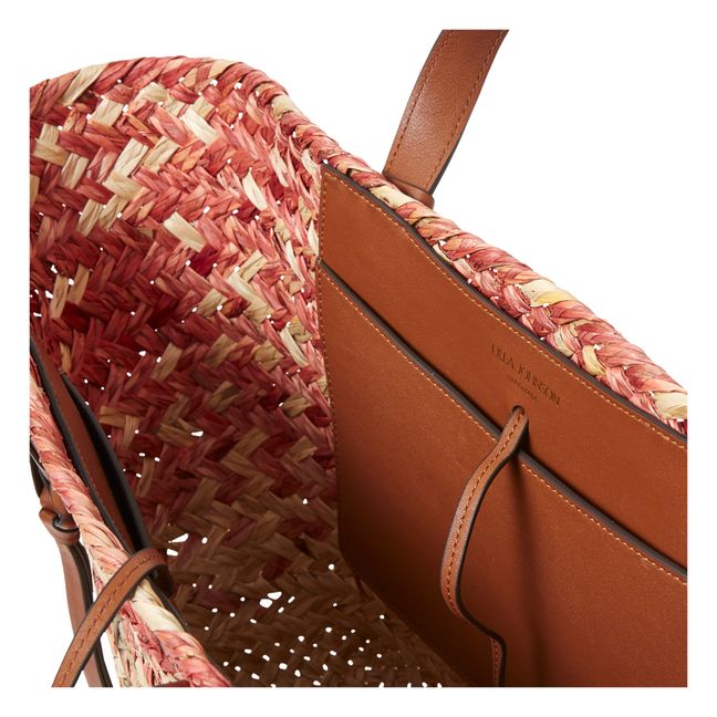 Cabas Surfside Raphia | Terracotta
