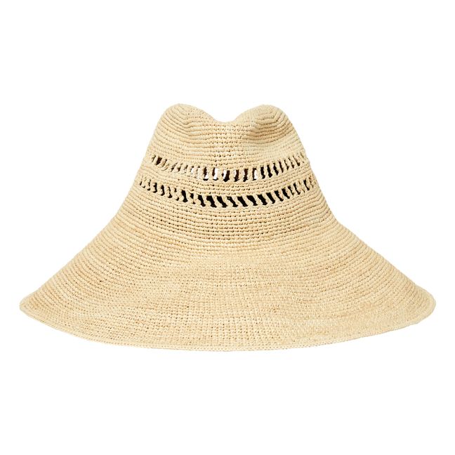 Harlow Raffia Hat | Natur