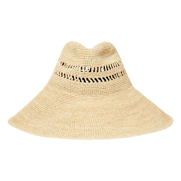 Sombrero de rafia Harlow | Natural- Imagen del producto n°0