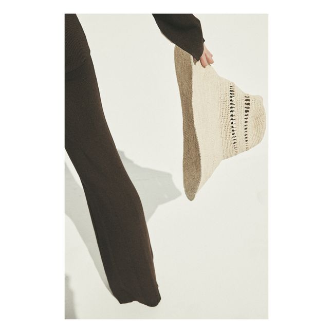 Harlow Raffia Hat | Natur