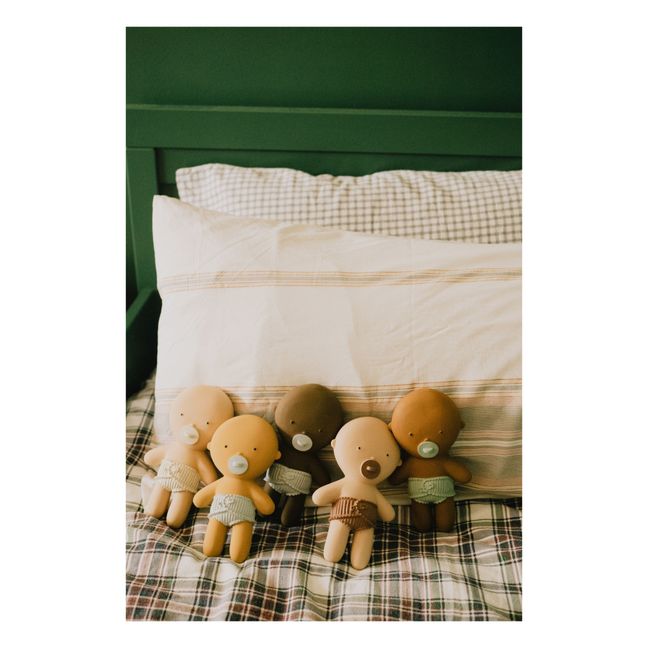Mini hevea doll | Cioccolato