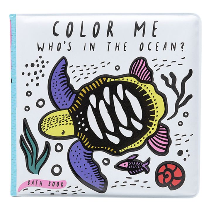 "Color Me: Who's In The Ocean" Bath Book- Product image n°0