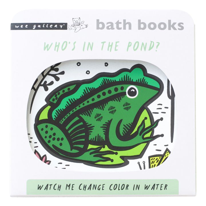 Wee Gallery "Color Me Who's In The Pond" Bath Book Smallable