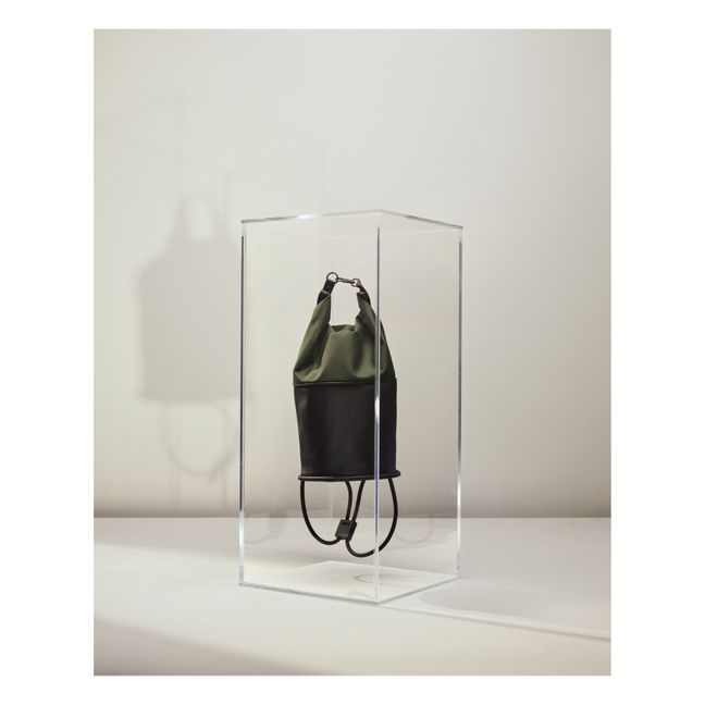 Velcro Rolltop Backpack | Khaki
