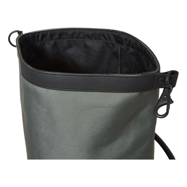 Velcro Rolltop Backpack | Khaki