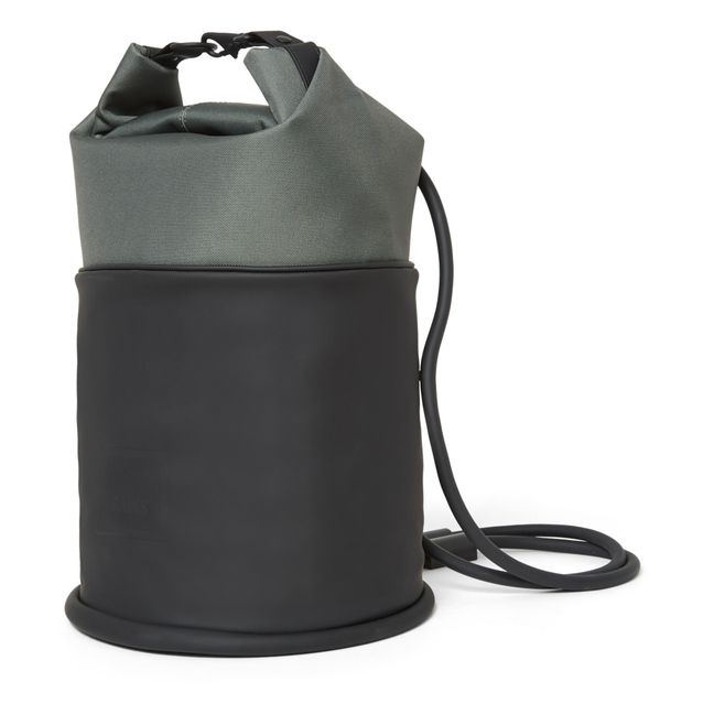 Velcro Rolltop Backpack | Khaki
