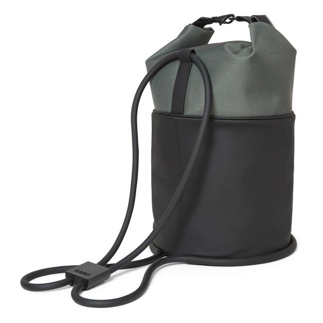 Velcro Rolltop Backpack | Verde Kaki