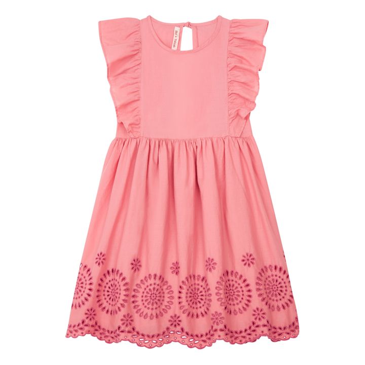 Embroidered Dress | Pink- Product image n°0