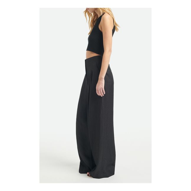 Pantaloni larghi Aciano | Nero