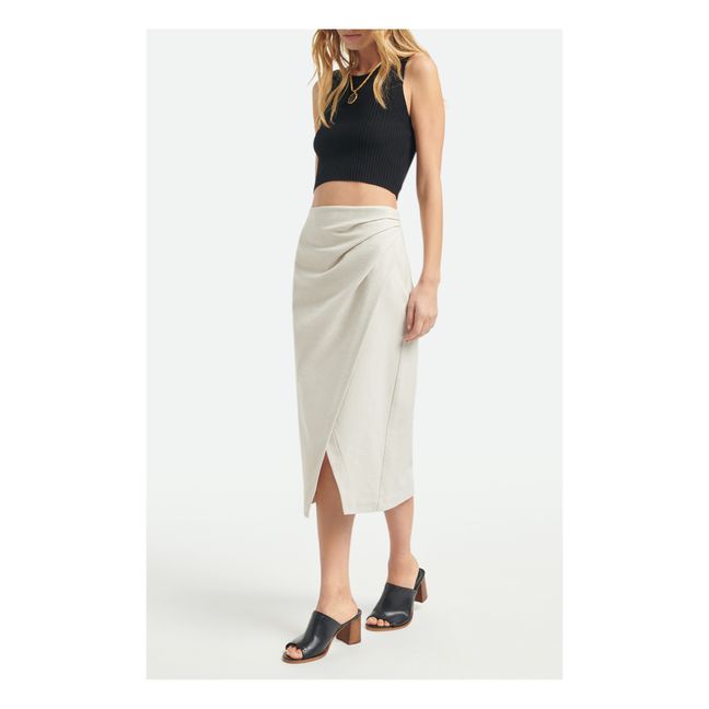 Vannie Skirt | Ecru