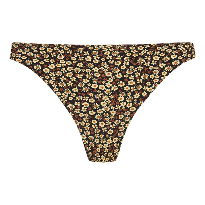 Braguita de bikini con estampado floral Nineties Classic Brief | Marrón- Imagen del producto n°0