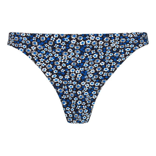 Braguita de bikini con estampado floral Nineties Classic Brief | Azul