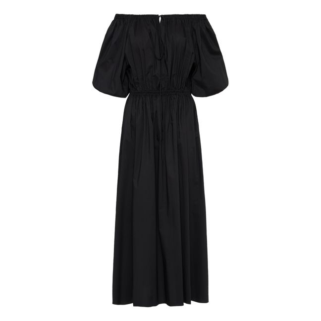 Voluminous Sundress Dress | Black