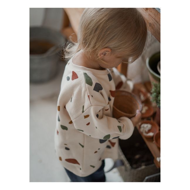 Sweat Eponge Terrazzo | Beige