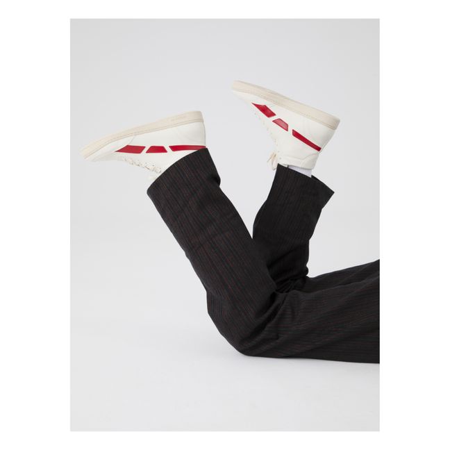 Baskets '89 Montantes Vegan | Rosso