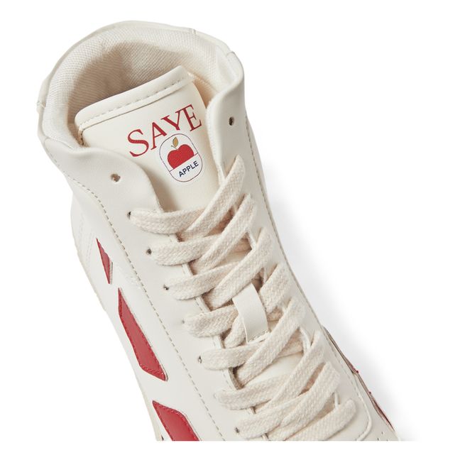 Baskets '89 Montantes Vegan | Rosso