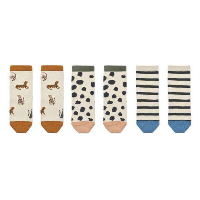 Lot 3 Paires de Chaussettes | Ecru