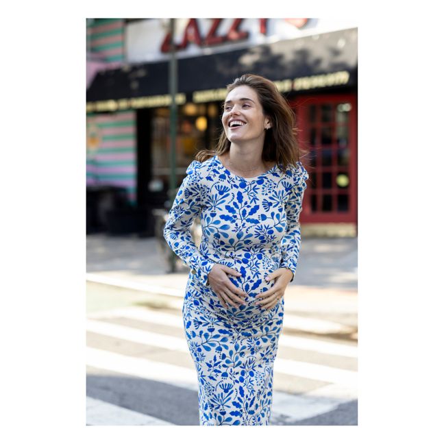 Robe de Grossesse Thelma Sintra | Bleu