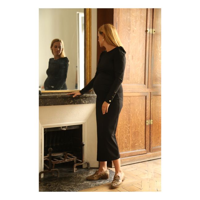 Vestido premamá Thelma | Negro
