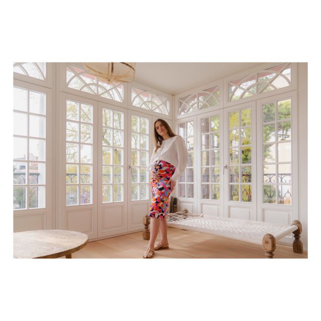 Clementina Ibiza Pregnancy Skirt | Rosa