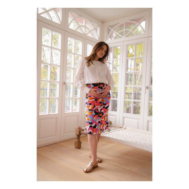 Clementina Ibiza Pregnancy Skirt | Rosa