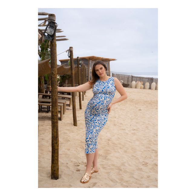 Vestito per la gravidanza, modello: Olivia Sintra | Blu