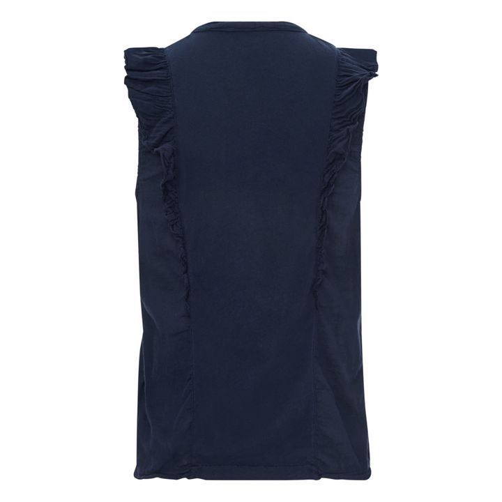 Bluse Teory | Nachtblau- Produktbild Nr. 3