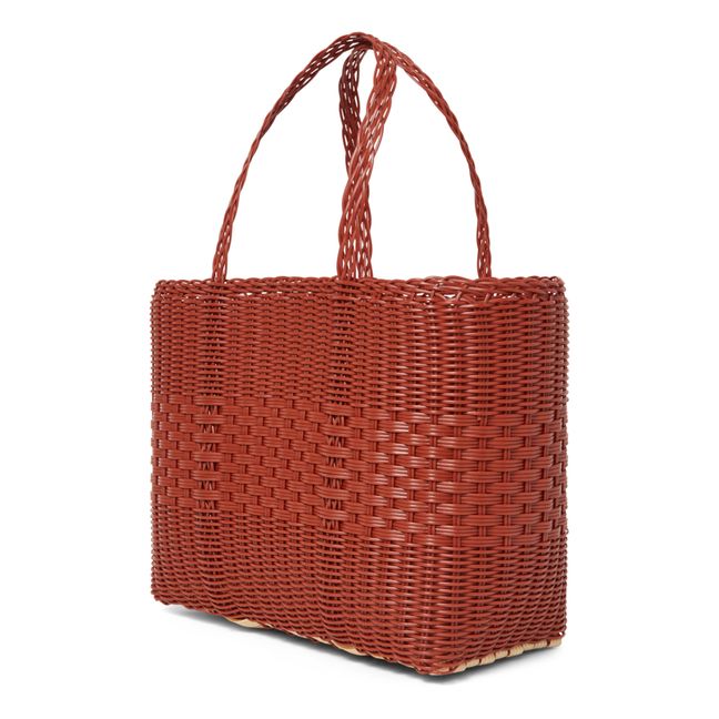 Lace S - Shopping Bag | Clay