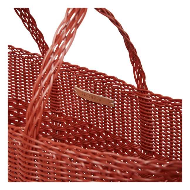 Lace L Shopping Bag | Clay