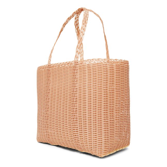 Cabas Flat S | Rose pêche