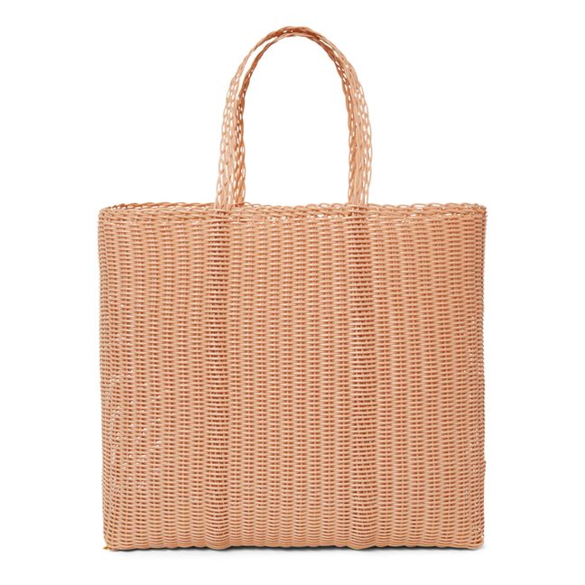 Flat L Shopping Bag | Peach