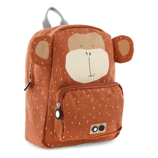 Mr Monkey Backpack | Terracotta