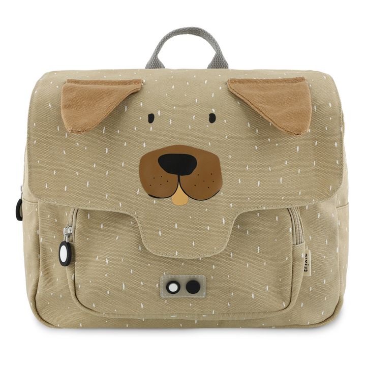 Cartable Mr Dog Taupe