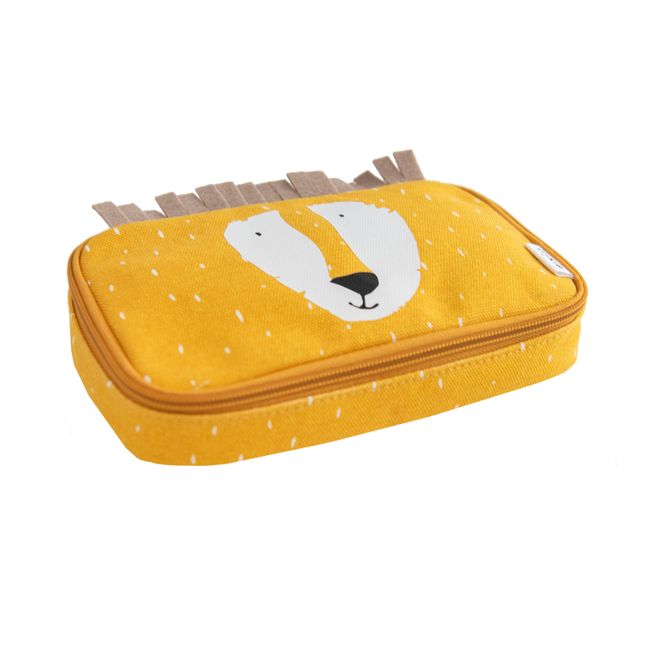 Mr Lion Rectangular Pencil Case | Gelb