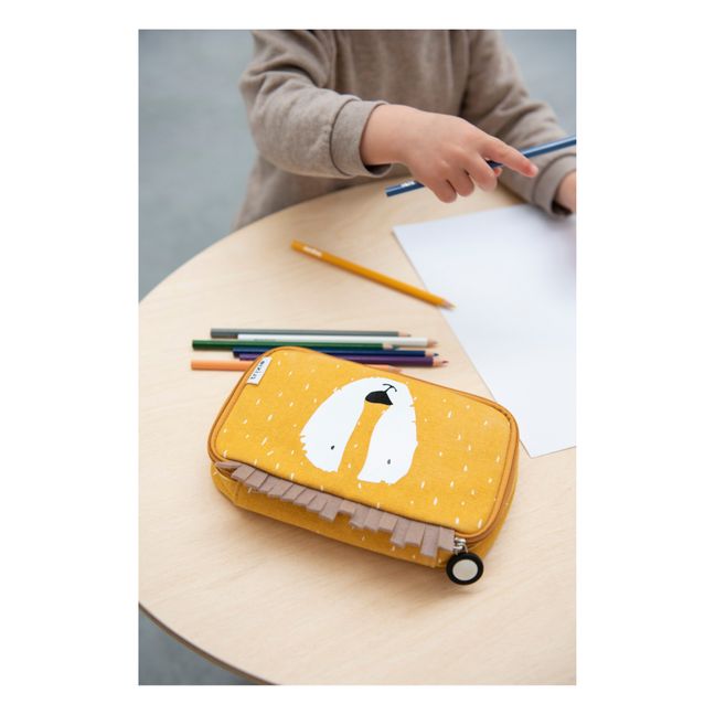 Mr Lion Rectangular Pencil Case | Gelb