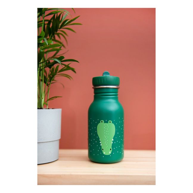 Mr Crocodile 350ml Water Bottle | Verde foresta
