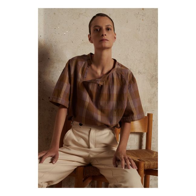 Urban Checked Blouse | Parma